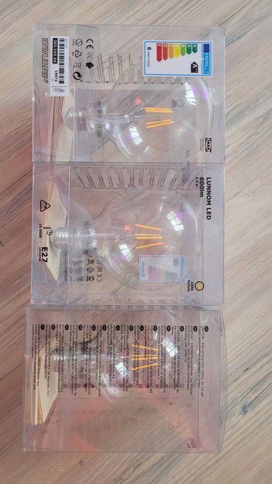 Декоративни LED крушки Ikea lunnom