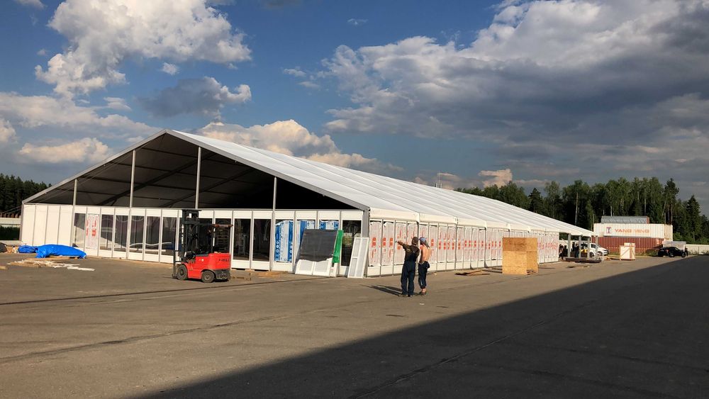 Construction of Hangars and Warehouses