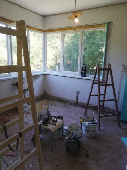 Боядисване, шпакловка, ремонти