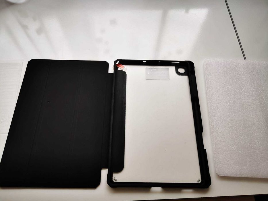 Husa + folie sticla ecran tableta Samsung Galay TAB S6 LITE protectie