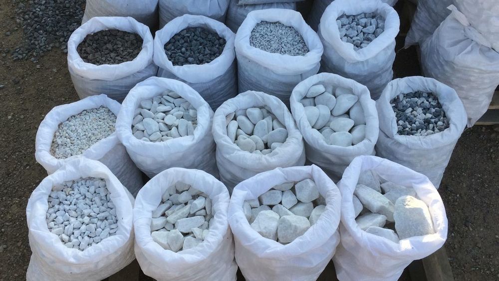 Мраморная крошка и галька