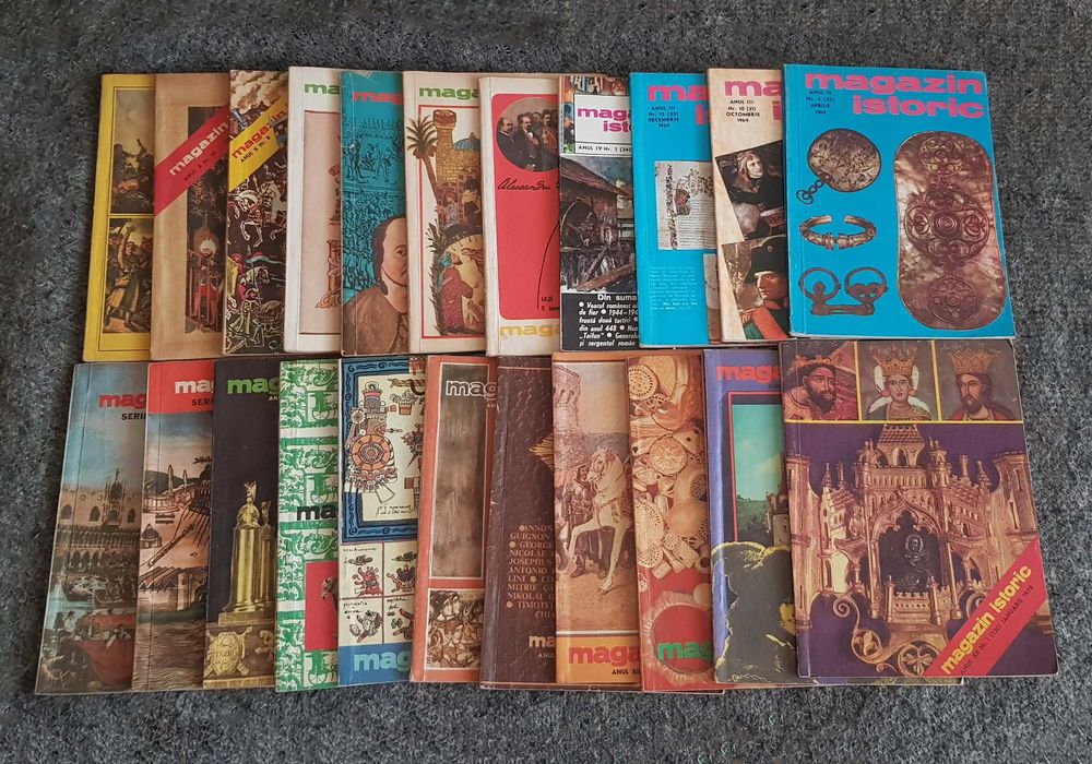 Reviste + Magazin istoric + Carti