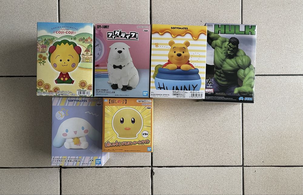 Оригинални японски аниме фигурки