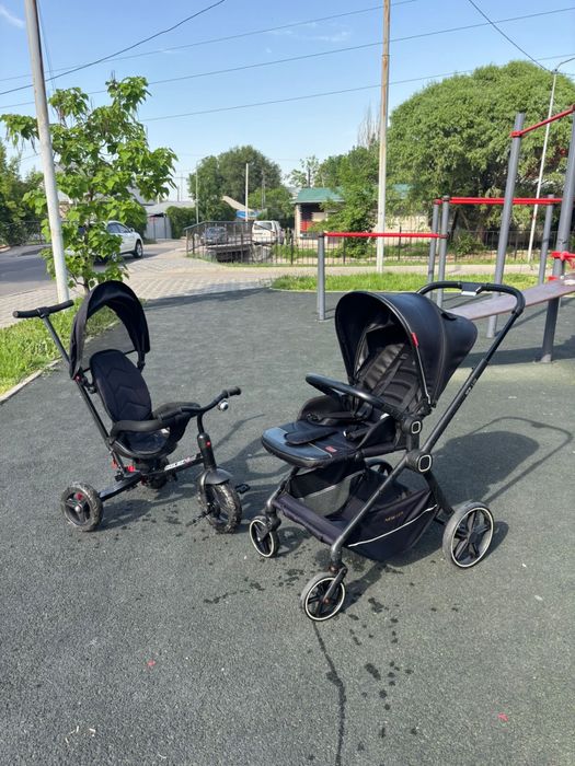 Продам Коляску и велик десткий