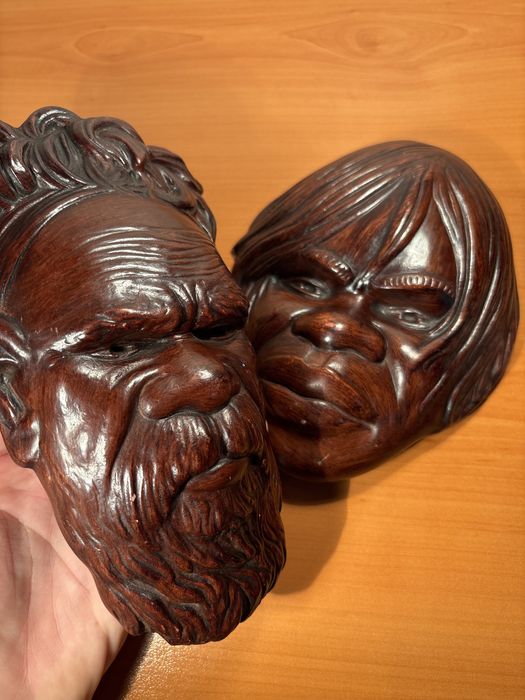 Маски със аборигени от Alva Stone. Австралийски