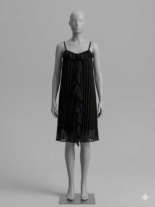 Rochie plisata Savida marimea 42 dar eu zic ca merge mai mic,noua