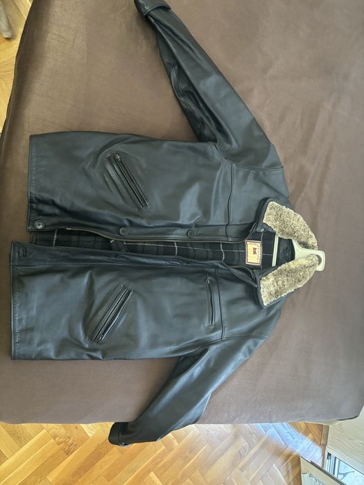 Кожено яке естествена кожа