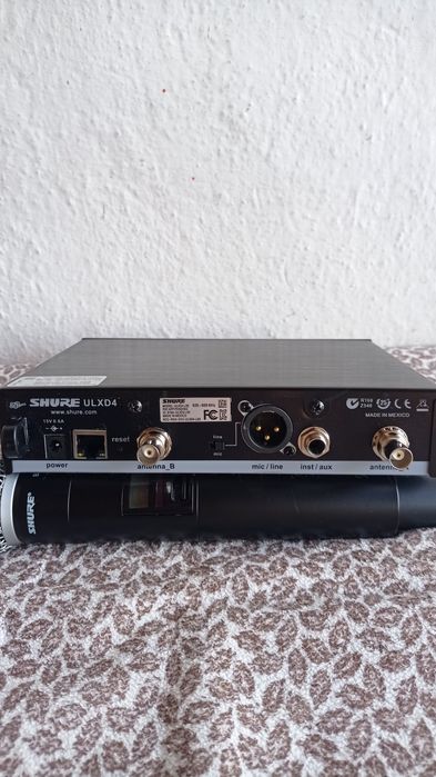 Microfon Shure ULX-D Beta 58a model placa electronică mare
