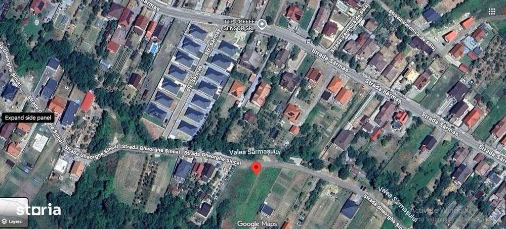 Teren intravilan construibil de vânzare – 2.135 mp + BONUS 264 mp.