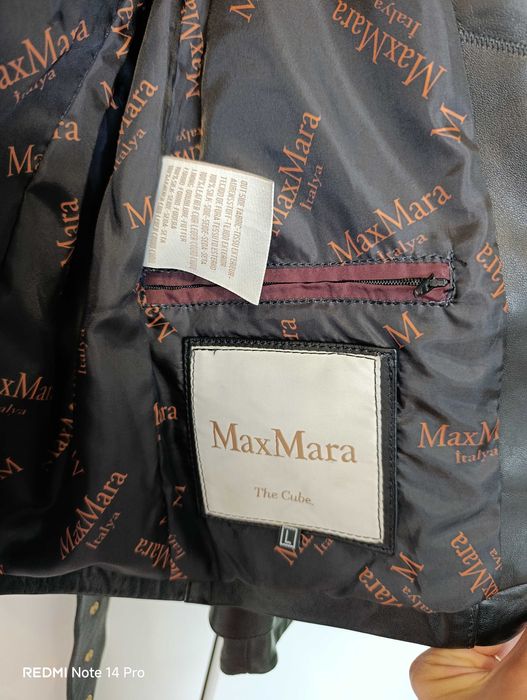 Италианско кожено яке MaxMara