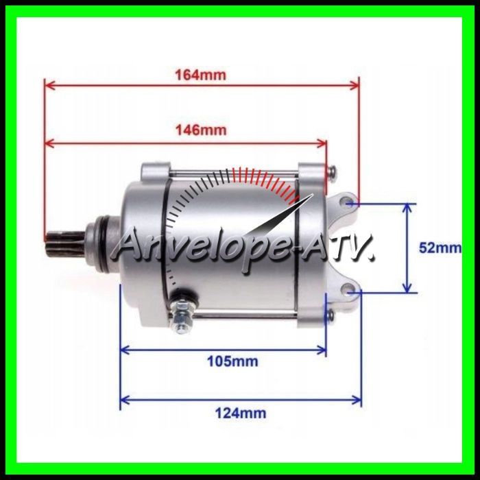 Electromotor 11 DINTI Moto ATV 150 200 250 - First Bike Alaska Loncin