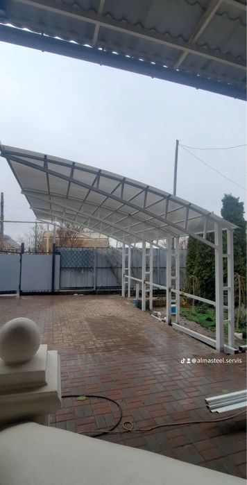 Варота навес забор перила