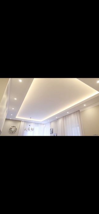 Гипсокартонные работы Гипсокартон қызметі