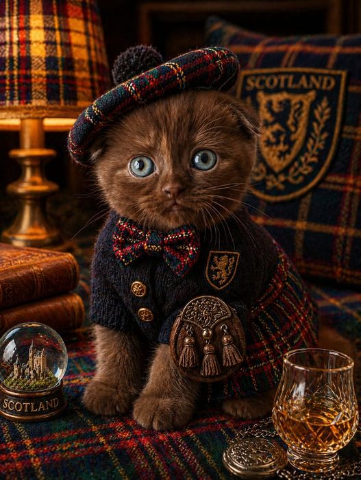 Шотландские вислоухие котята