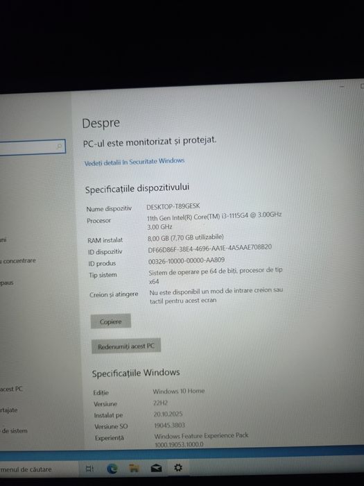 Laptop Asus i3 11th Gen
