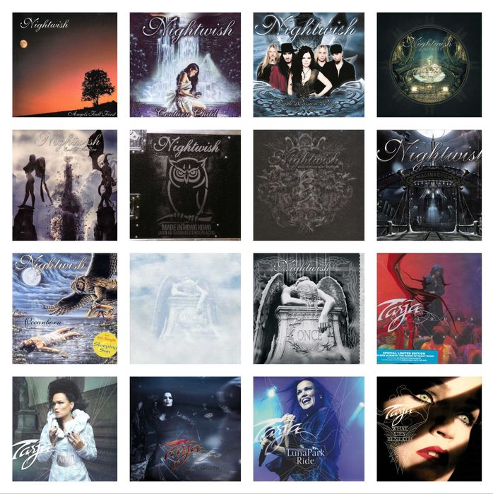 Nightwish - Tarja Turunen - Colectie CD DVD Bluray