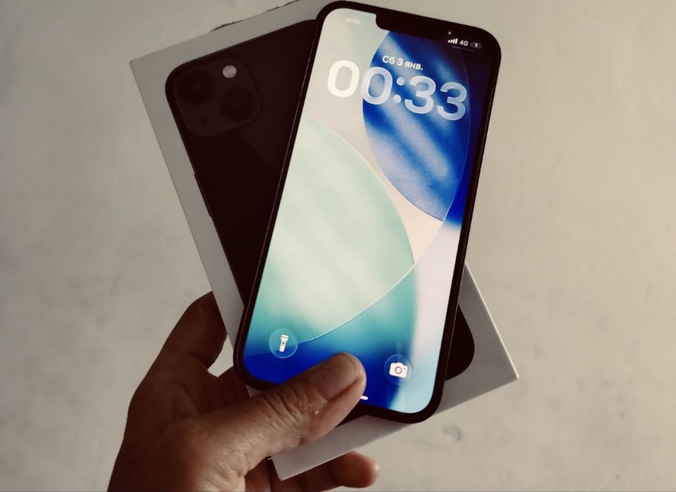 Iphone 13 black 128gb akb87%