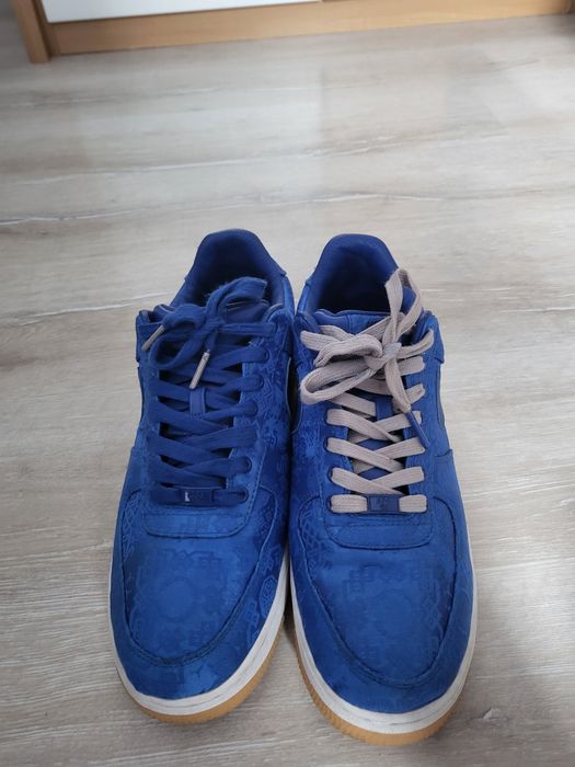 Nike Air Force 1 x Clot Blue Silk