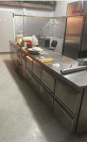 Frigider inox  / Masa rece sertare / Masa rece cu 3 usi /  HORECA SH