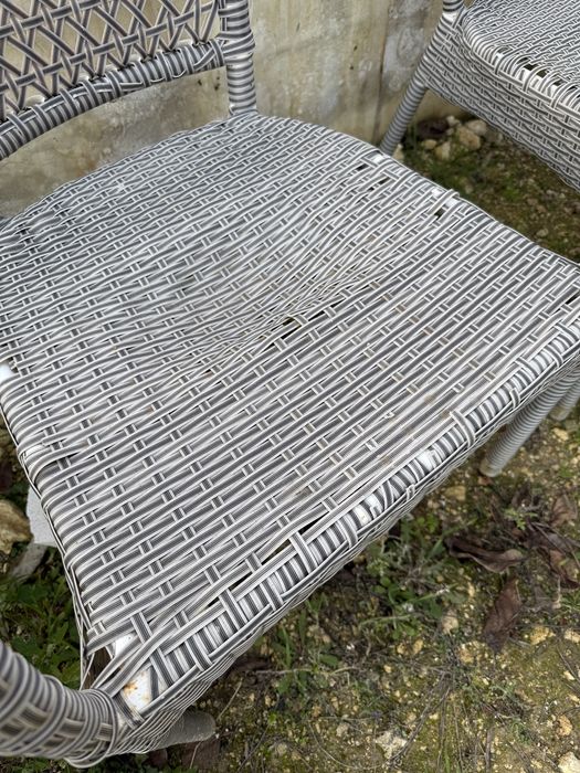 Ратанови столове 5 броя