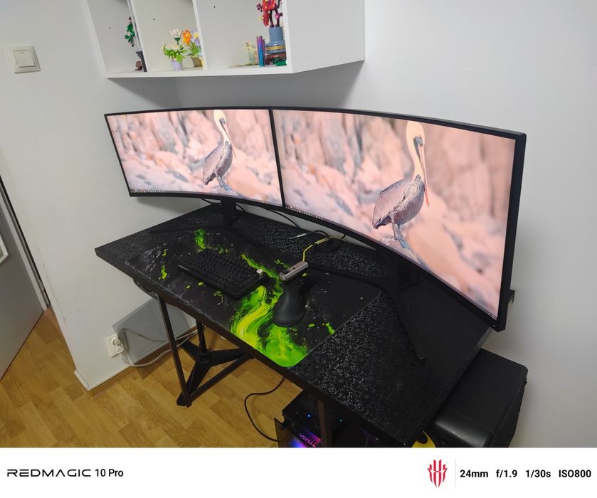 Monitor xiaomi mi curved 180 hz 34 inch 4k