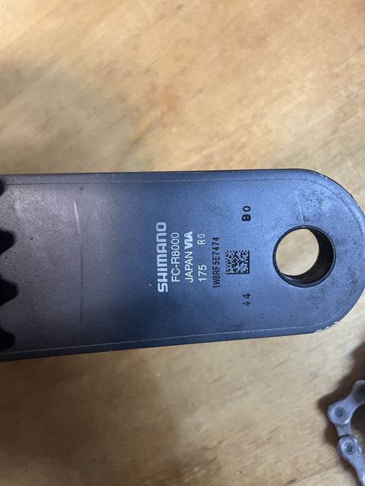 Курбели и касета Shimano ultegra r8000