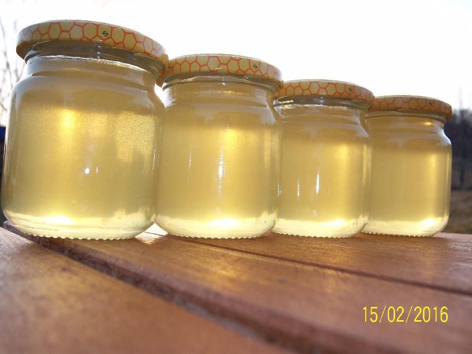 MIERE Naturala 100% de albine(salcam, tei, poliflora)