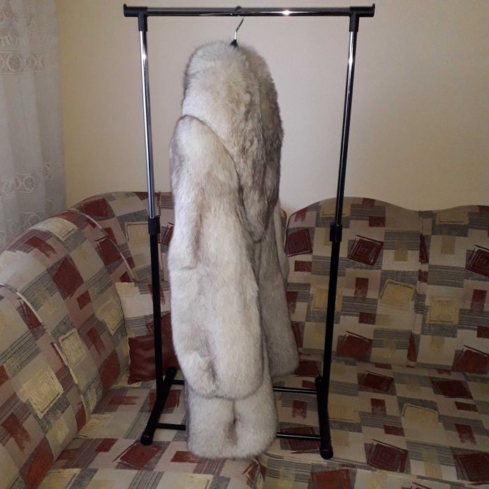 Haina blana vulpe argintie ELEGANCE CREATION