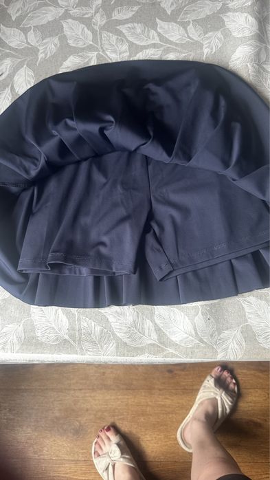 Школьная юбка синяя