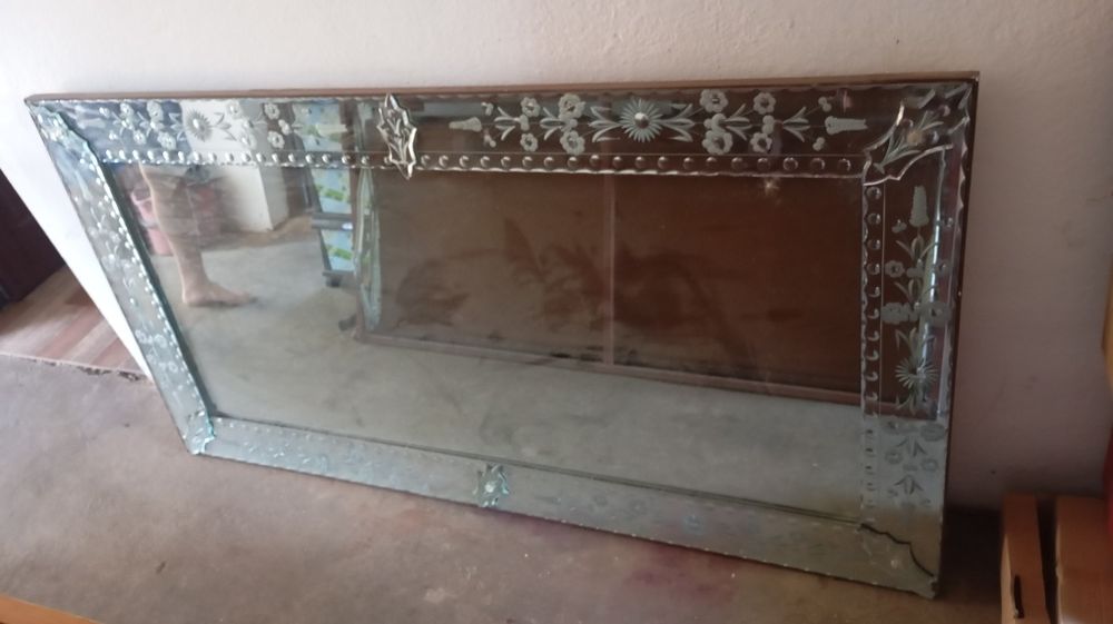 Vand oglinda rustica