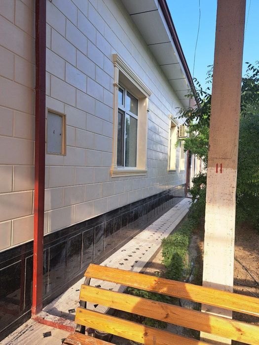 Термо травертин. Фасад учун