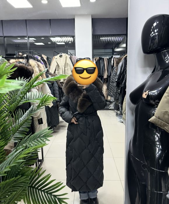 Продам куртку , с натуральным пухом и мехом