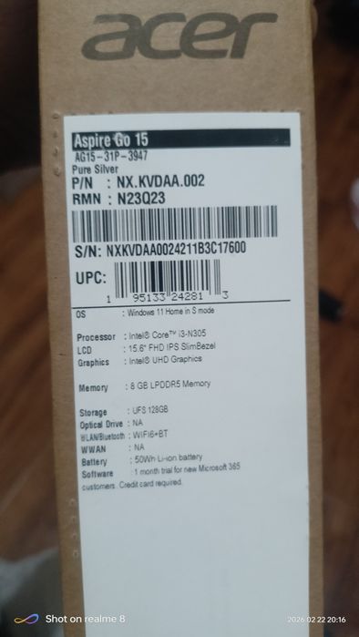 Acer Aspire Go 15