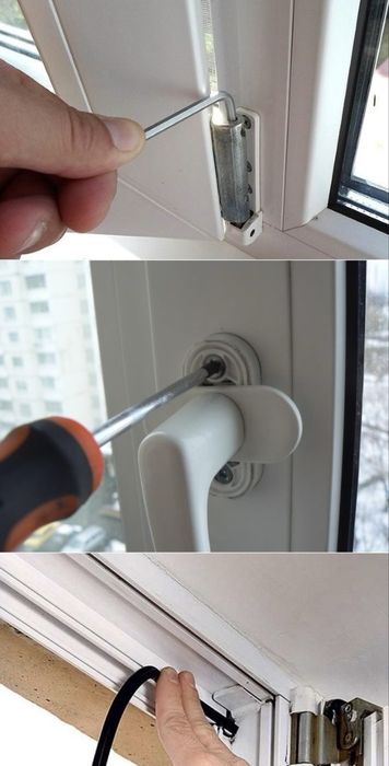 Ремонт пластиковых окон и двери