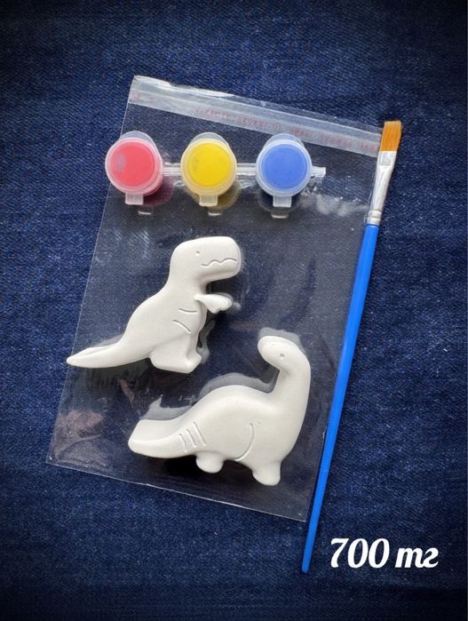 Фигурки из гипса, 3D разукрашки