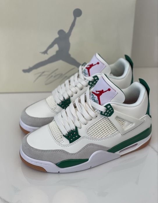 Air Jordan 4 Retro SB Pinne Green Full Box Verificare Colet Size 36-45