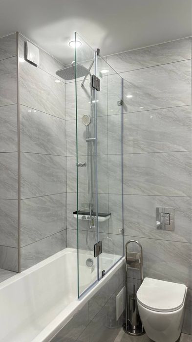 Ванная стеклянная перегородка