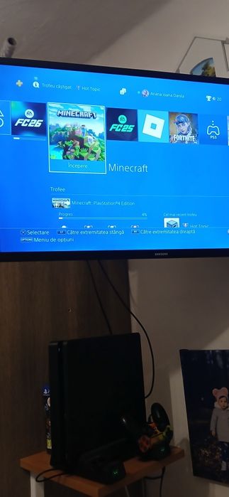 Se vinde Ps4 500gb