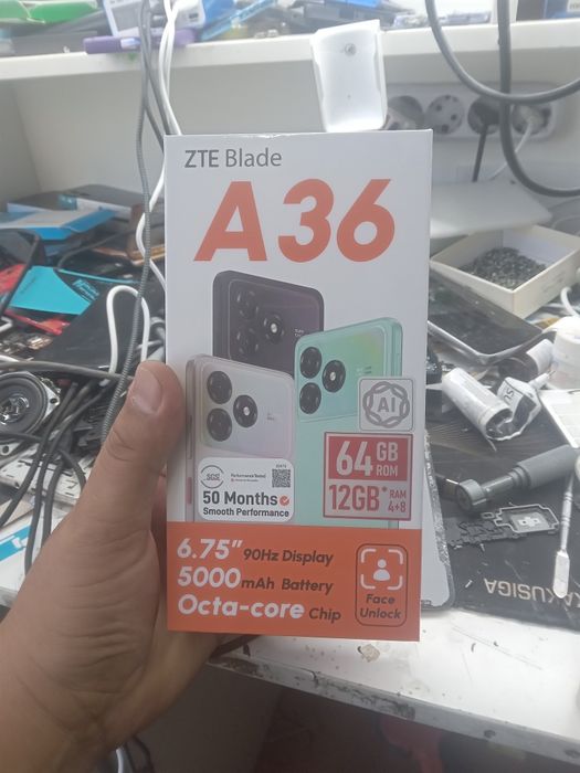 ZTE A36  запечатанный