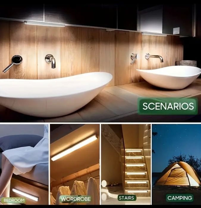 Lampă LED Inteligentă cu Senzor Uman pentru Iluminat