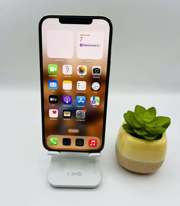 Vând/Schimb 12 Pro Max Gold 128 GB impecabil