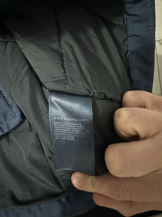 Geaca lunga tommy hilfiger barbati marimea M