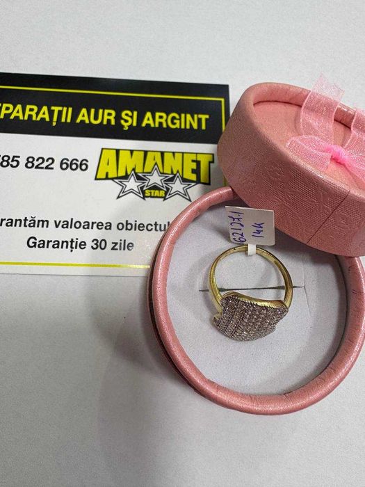 Inel Pietre Aur 14K 4.41gr (ctg)