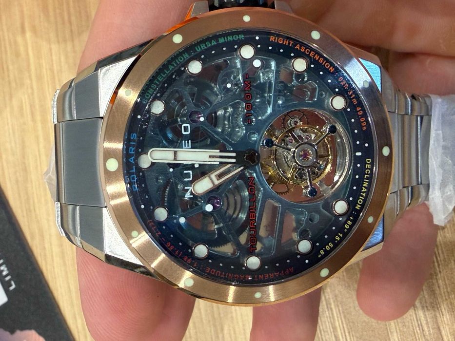 NUBEO Polaris Tourbillon – Лимитирана серия 07/30 – Skeleton
