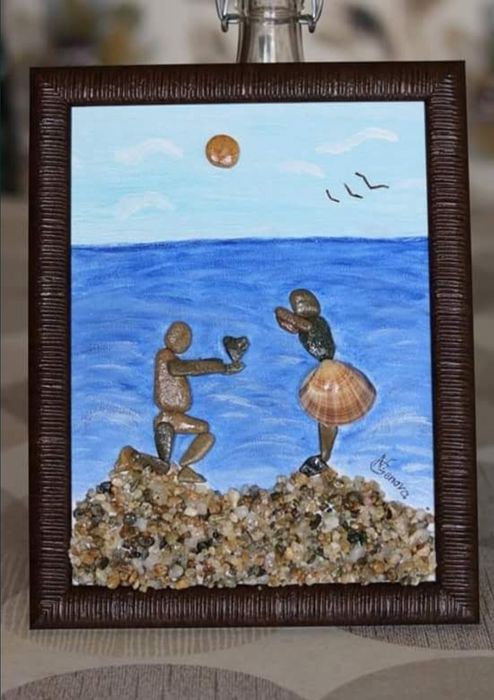 Картина от камъчета