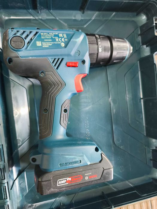 Bosch Professional GSB 180-LI + батерия, зарядно и куфар