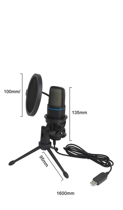 Кондензаторен микрофон USB (НОВ!)