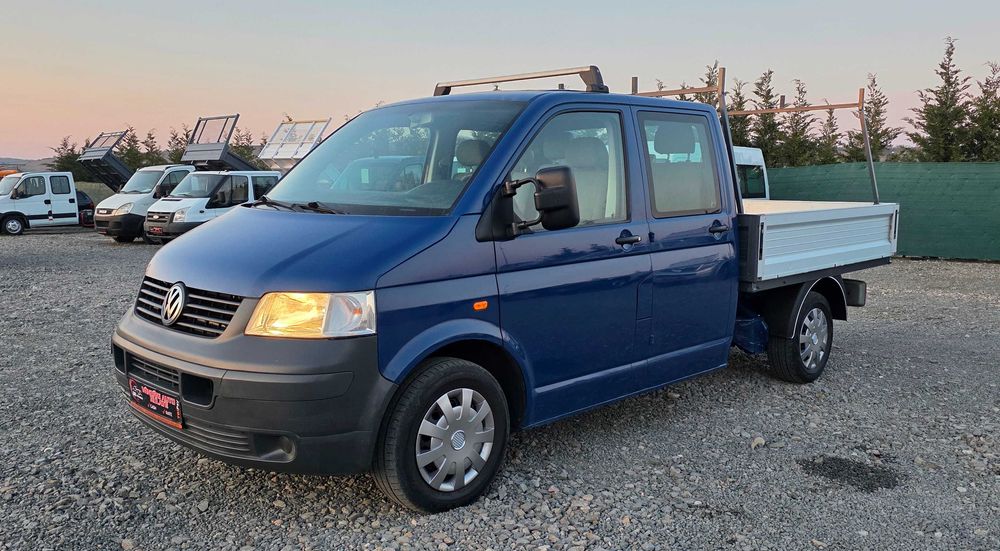 VW TRANSPORTER  2.5 tdi, 131cp, doka, TVA DEDUCTIBIL