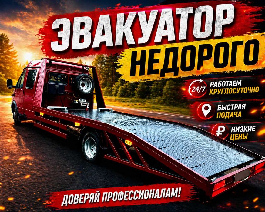 Эвакуатор услуги недорого