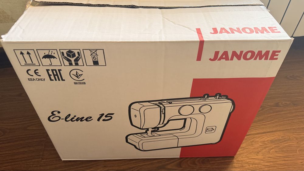 Швейная машина Janome E-Line 15 — практически новая!